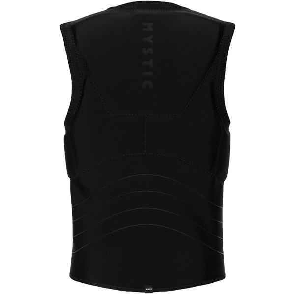 2026 Mystic Mens Solace Front Zip Kite Impact Vest 35005.240235 - Black